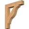 Ekena Millwork Funston Block Smooth Bracket, Western Red Cedar, 5 1/2"W x 32"D x 36"H BKT06X32X36FST05SWR - alternate 1